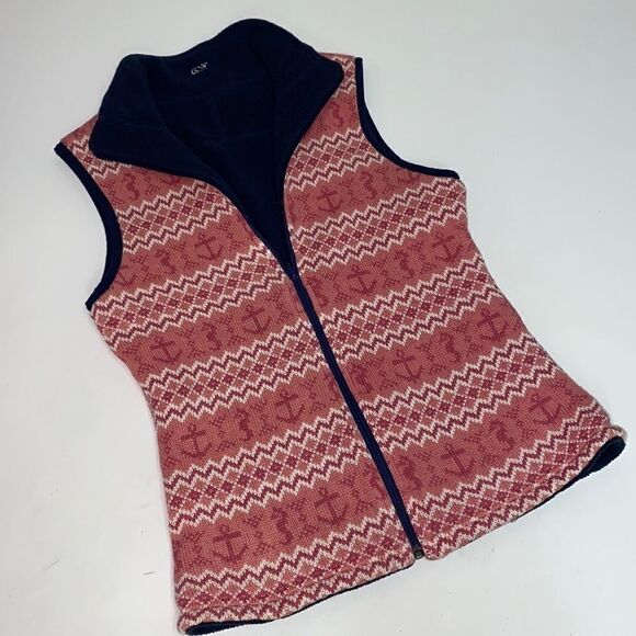 Vineyard Vines Nordic Woven Reversible Vest Size XS - Picture 1 of 9